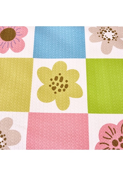 Soft Agave Çift Kişilik Pike - Renkli - 200x220 Cm