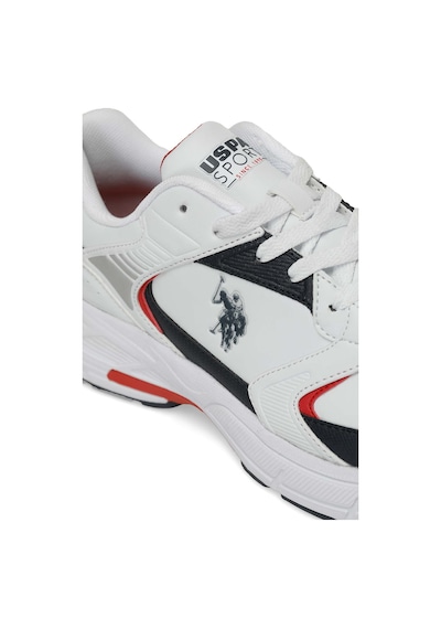 U.s. Polo Assn. Felıx 4pr Beyaz Erkek Sneaker 000000000101812256 Beyaz - Lacivert - Kırmızı