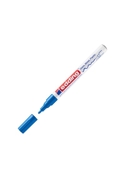 Edding Dekor Boya Yuvarlak Uçlu 1-2 Mm Mavi 751cr Çok Renkli