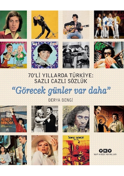 70’li Yıllarda Türkiye Sazlı Cazlı Sözlük karton Kapak