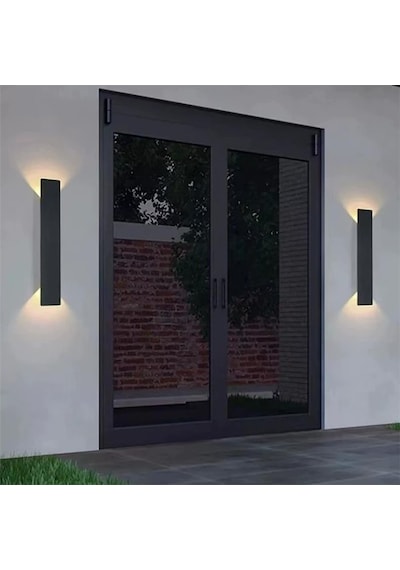 Led Dış Mekan Duvar Lambası Uzun Ip65 Su Geçirmez Duvar Aydınlatması Villa Sundurma Aplik Alüminyum Duvar Lambası İç Mekan/dış Mekan Teras Bahçe Girişi Koridor Siyah Beyaz Işık, 61 Cm Diğer Led Dış Mekan Duvar Lambası Uzun Ip65 Su Geçirmez Duvar Aydınlatması Villa Sundurma Aplik Alüminyum Duvar Lambası İç Mekan/dış Mekan Teras Bahçe Girişi Koridor Siyah Beyaz Işık, 61 Cm Diğer