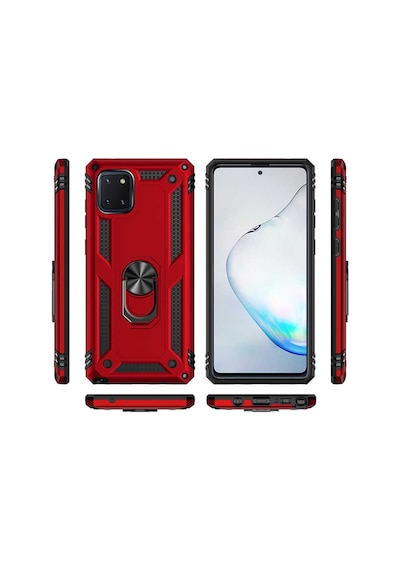 Samsung Uyumlu Galaxy Note 10 Lite Kilif Zirhli Miknatisli Standli Tank 414830510