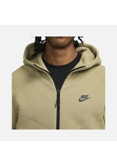 Nike Sportswear Tech Fleece Windrunner Full-zip Hoodie Erkek Sweatshirt-fb2921-277 Siyah