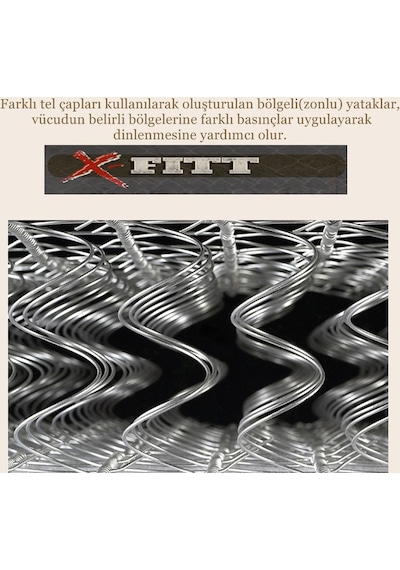 Heyner X-Fitt Ortopedik Yaylı Yatak 70 x 110 CM