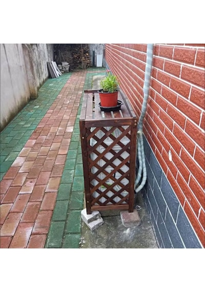 Premium Masif Ahşap Dış Mekan Klima Kapağı - Ahşap Panjur Gizlilik Çit Perdesi, Toz Önleyici Çiçek Rafı Ve Gizli Isı Pompası Izgaraları 105x47x80cm - Hava Koşullarına Dayanıklı Ve Şık Desi Diğer Premium Masif Ahşap Dış Mekan Klima Kapağı - Ahşap Panjur Gizlilik Çit Perdesi, Toz Önleyici Çiçek Rafı Ve Gizli Isı Pompası Izgaraları 105x47x80cm - Hava Koşullarına Dayanıklı Ve Şık Desi Diğer