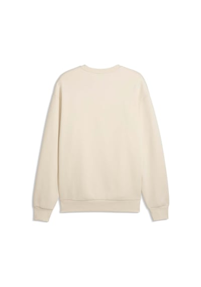 Puma Essentıals Elevated Cat Logo Erkek Geniş Kesim Sweatshırt 634393 87 Beyaz