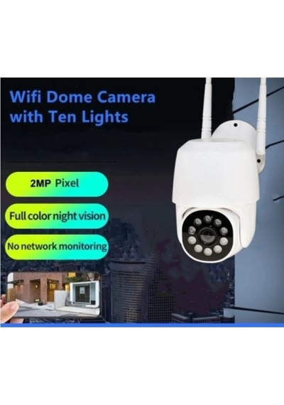 Miaxtreme Dış Ve Iç Mekan 360 Gece Görüş Sensörlü Harekete Duyarlı 1080p 4k Ip Güvenlik Kamerası