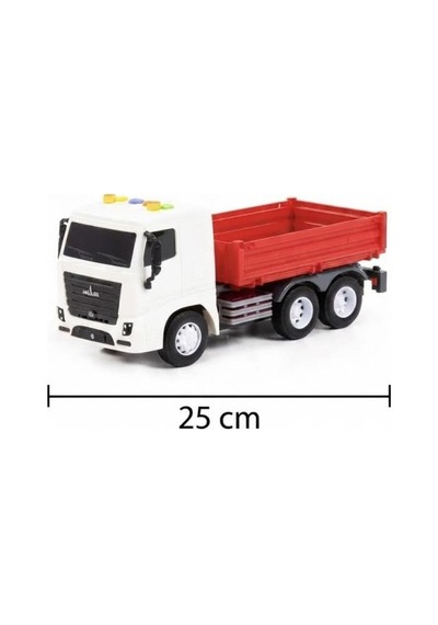 Işıklı Ve Sesli 25 Cm Hareketli Damper Kasalı Oyuncak Hafriyat Kamyonu İnşaat Arabası