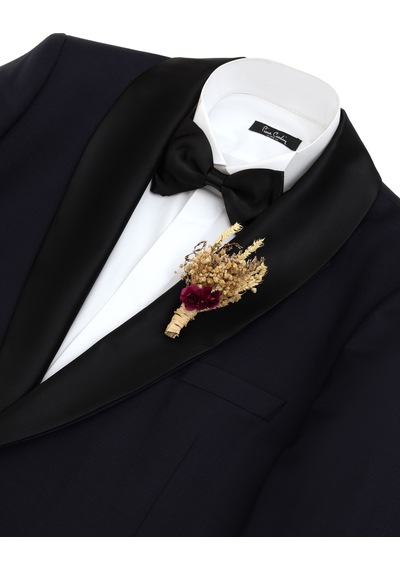 Pierre Cardin Erkek Bordo Yaka Çiçeği 50316394-900