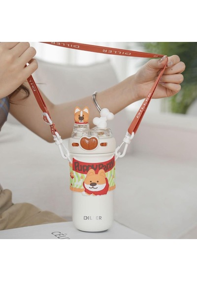 D9239 Paslanmaz Çelik Termos 520 Ml Çok Renkli