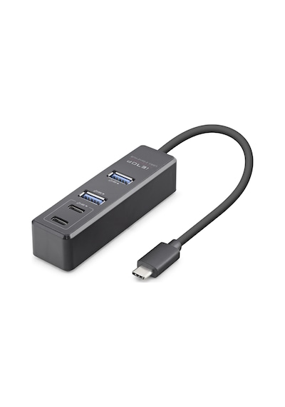 Type-c 3.2 Gen2 Hub 4 Port 10 Gbps Siyah Tu1009