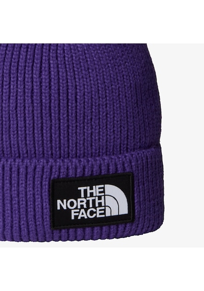 The North Face Logo Box Cuffed Unisex Mor Bere Nf0a8chenl41 Mor