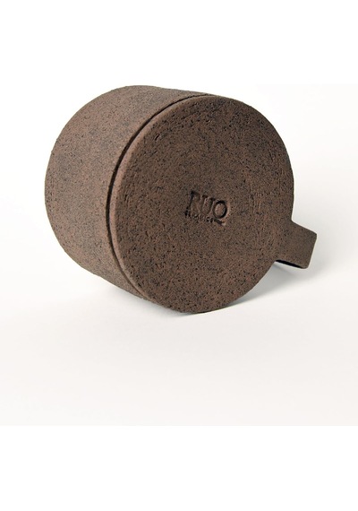 Toffee Kahverengi Kahve Fincanı 180 Ml Stoneware 1 Adet Beyaz - Çok Renkli