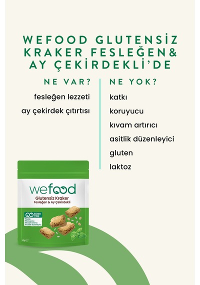 Fesleğenli Kraker 40 Gr 3'lü