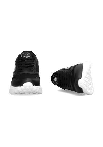 Ayakkabı Fuarı Elit Yscpx6081 Kadın Klasik Sneaker Siyah - Beyaz Siyah - Beyaz