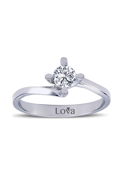 Lova E Renk 0,30 Karat Pırlanta Tektaş Yüzük - 1070040