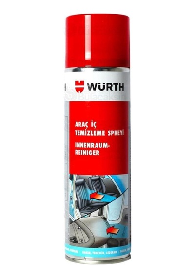 Würth Deri Besleyici Bakım Kremi +araç İçi Temizleme Spreyi 500ml