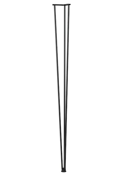 Siyah Masa Ayağı 4'Lü Filteke Ayak 72 CM