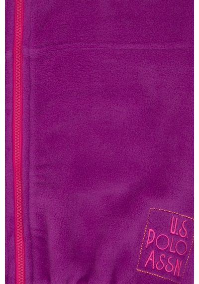 U.s. Polo Assn. Kız Çocuk Menekşe Hırka Örme 50318001-vr037 Menekse