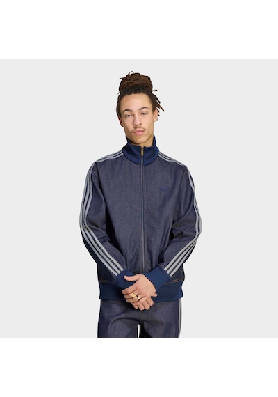 Adidas Firebird Adicolor Raw Erkek Mavi Jean Ceket Ks4971