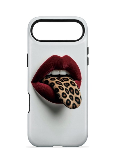 Velvoria Valestra Leopar Dudak Apple Apple iPhone Uyumlu 17 Air Magsafe Koruma Kılıfı Valestra Magline - Leopar Dudak