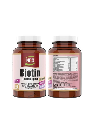 Ncs Biotin L Sistein Çinko 60 Tablet + Nevfix D3-K2 120 Tablet