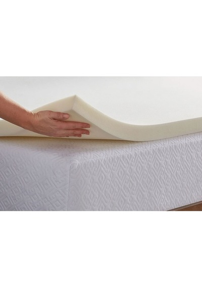 Ecotopper - 10 Cm %100 Visco Hafızalı Soft Sünger Yatak Pedi