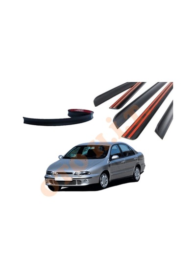 Fiat Marea Uyumlu Bagaj Üstü Spoiler Mat Siyah