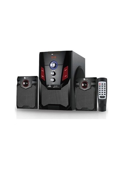 Ts-21 Hoparlör 2.1 Kanal 2+1 Ses Sistemi Fm Radyo Sd Kart Usb Bluetooth Uzaktan Kumandalı Subwoofer Hoparlör Ev Sinema Sistemi