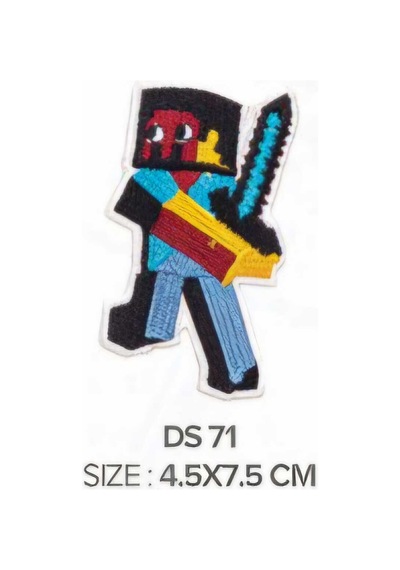 Ütü İle Yapışan Arma-patch-yama Mıne-craft Steve 4,5x7,5 Cm 1 Adet - 838564307