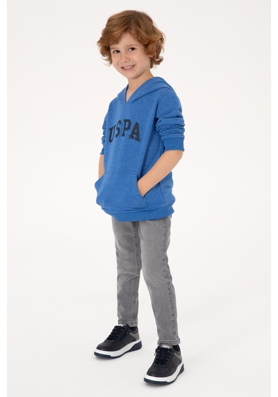 U.s. Polo Assn. Erkek Çocuk Sweatshirt 50314005-vr251 Koyu Mavı Melanj U.s. Polo Assn. Erkek Çocuk Sweatshirt 50314005-vr251 Koyu Mavı Melanj