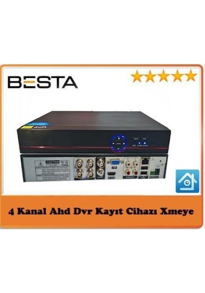 Ahd Dvr 4 Kanal Kamera Kayıt Cihazı - Xmeye Kd-604hd