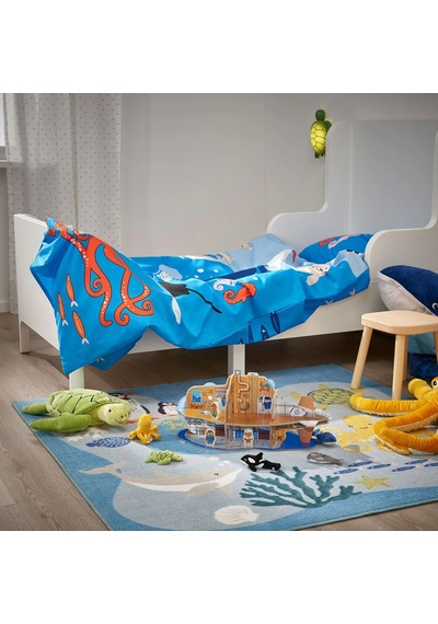 Ikea Blavıngad Peluş Oyuncak 44 Cm Yeşil - Açık Yeşil
