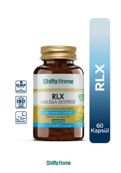 Shiffa Home Rlx Melissa Ekstresi 60 Kapsül Takviye Edici Gıda