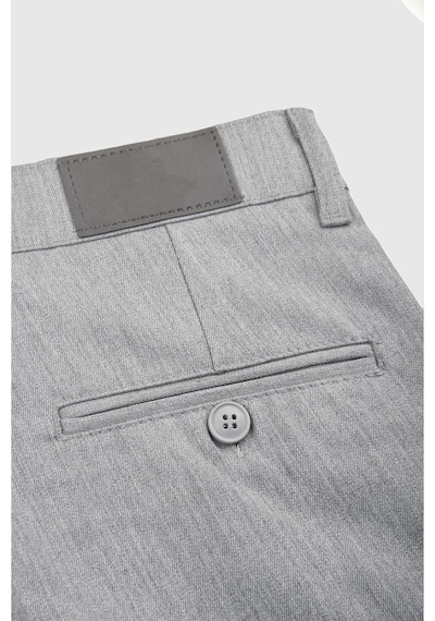 Rizzup Erkek Gri Modern Fit Likralı Kumaş Pantolon Günlük & Ofis Kullanımı 2602020
