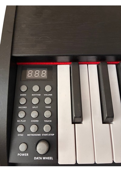 Reiter Md35 Tabure Kulaklık Dahi 88tuş Hassasiyetli Ahşap Piyano Siyah