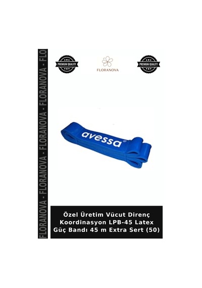 Özel Üretim Vücut Direnç Koordinasyon Lpb-45 Latex Güç Bandı 45 M Extra Sert 50 Çok Renkli