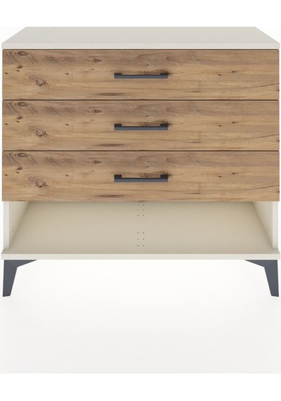 Arges Şifonyer 3 Çekmeceli 88x30x80 Aytaşı-çam Aytası