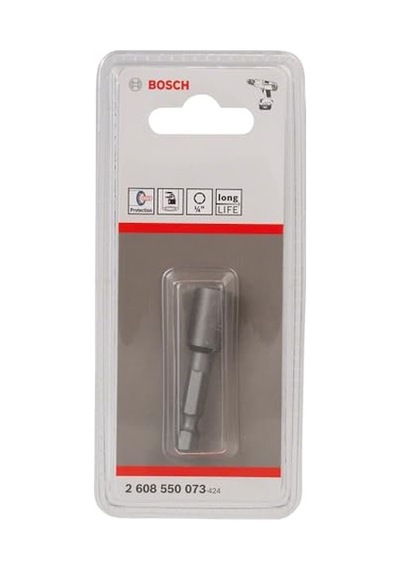 Professional Steckschlüssel Für Sechskantschrauben Schlüsselweite: 1/4, Länge: 50 Mm