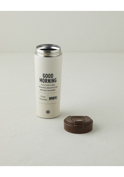 English Home Good Mood Morning Çelik Termos 500 Ml Kahverengi