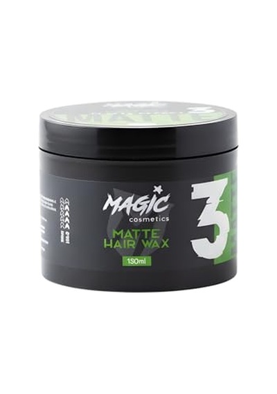 Mat Ve Doğal Görünüm Sağlayan Saç Şekillendirici Wax 150 Ml Güçlü & Kalıcı Tutuş Kadın Ve Erkek İçin Saç Şekillendirme Vaksı Tüm Saç Tipleri
