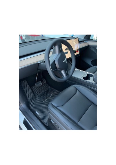 Tesla Model Y Premium Full Takım Eva Paspas Seti & Ön Ve Arka Bagaj & Metal Topukluk 6 Lı Tam Set