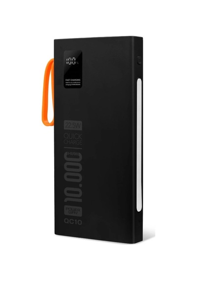 Powerway Qc10-pd 10.000 Mah Dahili Kablolu Ve Fenerli Hızlı Şarj Power Bank Çok Renkli