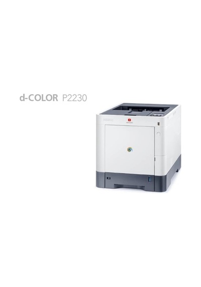 D-color P2230 A4 Renkli Lazer Yazıcı 30 Ppm, 1 200 1 200 Dpi, 1 Gb Bellek-126362