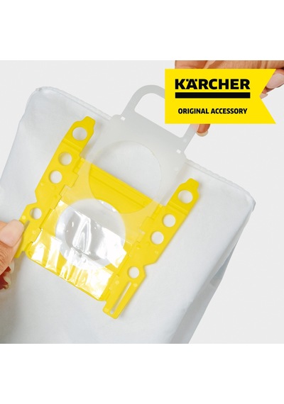 2As Kärcher Polar Yün Toz Torbası Vc 6 ,5 Adet 12 Gri