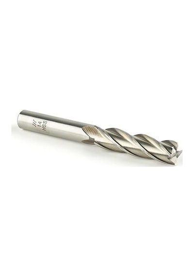 Hss 4 Ağizli Uzun Parmak Freze 25,0 Mm
