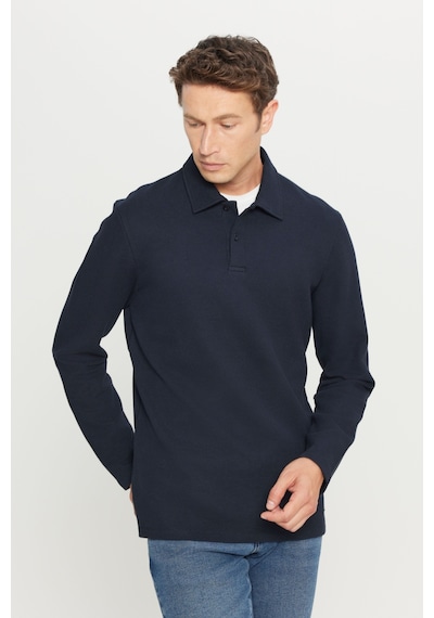 Altınyıldız Classıcs Erkek Lacı Pamuklu Slim Fit Dar Kesim Polo Yaka Uzun Kollu Jakarlı Esnek Tişört Altınyıldız Classıcs Erkek Lacı Pamuklu Slim Fit Dar Kesim Polo Yaka Uzun Kollu Jakarlı Esnek Tişört