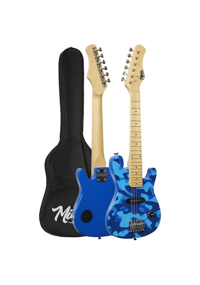 Midex Ceg-30bs 4-6 Yaş Çocuklar İçin Amfili Full 1/4 30 İnç Elektro Gitar Seti