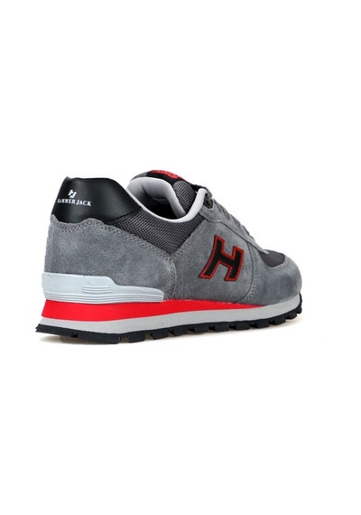Hammer Jack Hakiki Deri Meet Gri-Kırmızı-Laci Erkek Spor Ayakkabı - 544096803