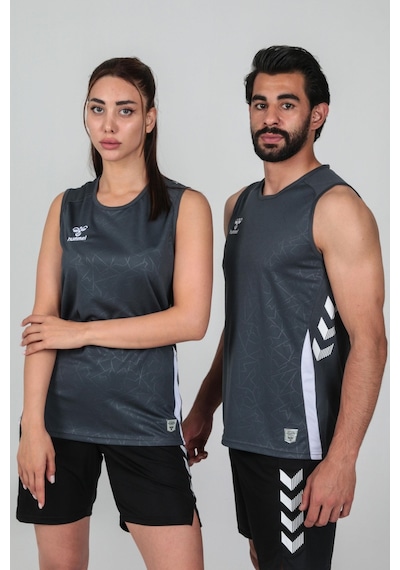 Hummel Dream Sıfır Kol Tişört Antrasit